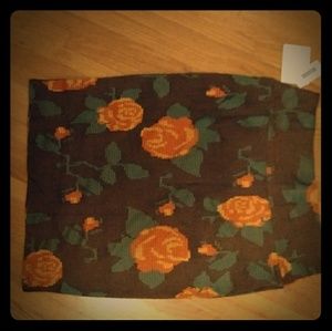 Lularoe Cassie pencil skirt rose large digital